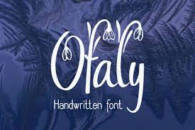 It includes only uppercase characters, numbers, lots of special glyphs and more. Ofaly Font By Eva Barabasne Olasz Typeface Handwritten Fonts Fonts