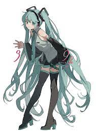 L M On Twitter Miku Hatsune Vocaloid Hatsune Vocaloid Characters