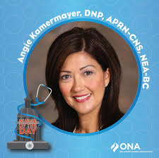 Nurse of the Day Spotlight! Angie Kamermayer, DNP, APRN-CNS, NEA-BC Angie  is currently the Chief Nursing Officer of INTEGRIS Health Edmond, She also  serves as the President of the Oklahoma Nurses… |