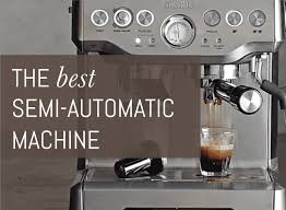 Manual lever espresso machines allow you just that. Best Semi Automatic Espresso Machine The Ultimate Guide For 2021