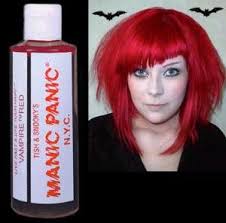 Bleaching your natural hair in order to dye it often comes with its set of challenges such as damage & breakage. Manic Panic Temporary In Vampire Red Reviews Photos Ingredients Makeupalley