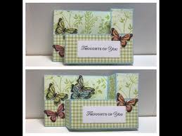 Youtube card making in 3 simple steps. Wiper Card Youtube Card Tutorials Folded Cards Card Making Inspiration