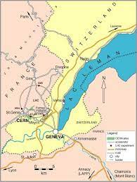 1025x747 / 242 kb go to map. 1 Area Map Of The Lhc And The French Swiss Border Download Scientific Diagram