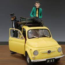 grandheights on instagram グンゼ ルパン三世 カリオストロの城 fiat 500 旅立ち 完成 ビネットにしたかったけど とりあえずこれにて完成です グンゼ産業 ルパン三世 ルパン三世カリオストロの城 フィアット500 fiat500 l toy car car