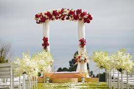 Outdoor Sri Lankan Wedding Ceremony By D Park Photography 1 Indian Wedding Site Home Indian Wedding Site Ind Wedding Decorations Wedding Mandap Wedding