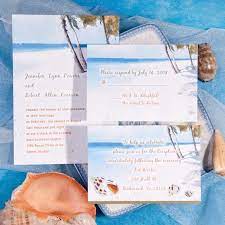 Seal And Send Beach Wedding Invitations To Set The Tone For Your Beach The Beach Theme Wedding Invitations Beach Theme Wedding Beach Wedding Invitation Wording