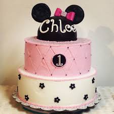1 Layer Mickey Mouse Birthday Cake For 1 Year Old Boy Pin By Pamela Brooks On Sweet Art Cakes Baby Girl Birthday Cake 1st Birthday Cake For Girls Birthday Cake Decorating