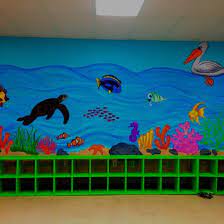 Cupcake liners and ribbon, could also add google eyes. Classroom Ideas Sea Classroom Theme Ocean Theme Classroom Ocean Classroom