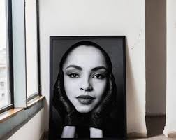 Cartel de Sade Adu, Impresión de Sade Adu, Obra de arte de Sade Adu,  Impresión musical, Cantante de Sade Adu, Foto de Sade Adu, Retrato de Sade  Adu, Blanco y negro de