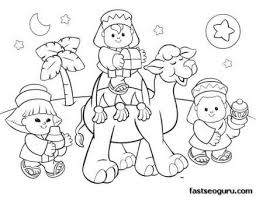 Free Printable Coloring Christmas Picture Of Wise Men Printable Coloring Pages Printable Christmas Coloring Pages Christmas Coloring Pages Christian Coloring