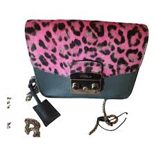 Metropolis Leather Crossbody Bag Furla Pink In Leather 11317490
