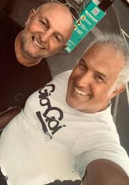 Me, with the lovely Dave Smith (Ella Smith) and Len Byatt. Three lads from  Stoke, veterans of Bath '69; Hollywood'70 (no, not there. It was just  outside Stoke) and Bath '70. I