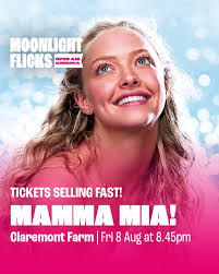 🌙🎬 Moonlight Flicks is back at Claremont Farm