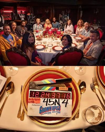 Todo el equipo vuelve para 'Son como niños 3'! 🎬 Ya en producción.