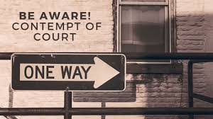Penal code 166 pc is the california statute that defines the offense of contempt of court.a person commits this crime if he or she engages in any behavior that is disrespectful to the court process.this is a misdemeanor that carries a penalty of up to 6 months in jail. Four Types Of Contempt Of Court In Indiana Be Aware Ciyou Dixon P C