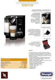 Notice Machine A Cafe Delonghi En 670 B Et Pieces Detachees Reservoir Verseuse Bac Durite Electrovanne