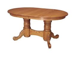 All of our amish handcrafted single pedestal and double pedestal tables are crafted using 100% sustainable solid hard woods such as oak, cherry, hickory, maple, and. Custom Double Pedestal Dining Table From Dutchcrafters Amish Furniture