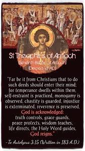 Painting image by theophilus on coptic orthodox church/ϯ. Theophilus Of Antioch Church Fathers The 4 Marks Are One Holy Catholic Apostolic Saint Quotes Church Quotes Spirit Of Truth