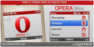 Please download opera mini 4.5 Opera Mini Theme For Nokia C3 X2 01 Updated Themereflex