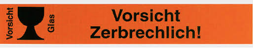 2 mil dicke und der kern ist 3. Warndruck Vorsicht Zerbrechlich Vorsicht Glas Mit Symbol 50 Mm X 66 M Warndrucke Klebebander Verbrauchsmaterial Www Der Packshop De