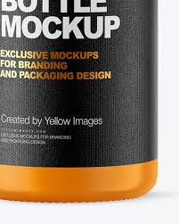 Download Matte Dropper Bottle W Pipette Yellow Author PSD Mockup Templates