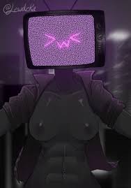 skibidi toilet, tv woman (skibidi toilet), lewdeka, abs, belly button - R34  Vault