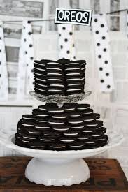 I also cut out hexagons using my silhouette cameo and the letters for happy. 26 Timeless Black And White Party Ideas Shelterness