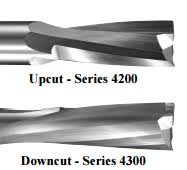 Vortex Tool Series 4200 4300 Two Flute Low Helix Finishers