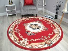 (7'0 x 7'0) united weavers tranquility. Small Medium Large Red Traditional Design Round Circle Circular Floor Rugs Cheap Ebay
