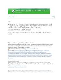 See full list on draxe.com Pdf Vitamin K2 Menaquinone Supplementation And Its Benefits In Cardiovascular Disease Osteoporosis And Cancer
