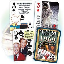 If you fail, then bless your heart. Amazon Com Flickback 1969 Trivia Playing Cards Birthday Toys Games