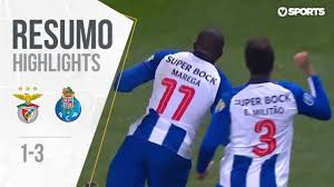 Porto and benfica battle it out in a primeira liga grudge match under the lights this evening. Highlights Resumo Fc Porto 1 2 Benfica Liga 18 19 24 Youtube