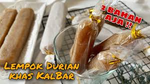 Lihat juga resep lempok durian enak lainnya. Lempok Durian Khas Kal Bar 2 Bahan Aja Youtube