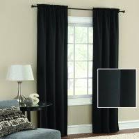 Drill measuring tape pencil level here are some affiliate how to install total blackout bedroom blinds. Black Curtains Walmart Com