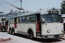 Aachen Germany Trolleybus No 22 On Display At The National Trolleybus Museum Sandtoft Bus Rail Train Old Photos
