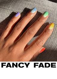 Easy pastel drips | nail art for short nails #8. 5 Easy Nail Art Ideas You Can Do At Home Who What Wear