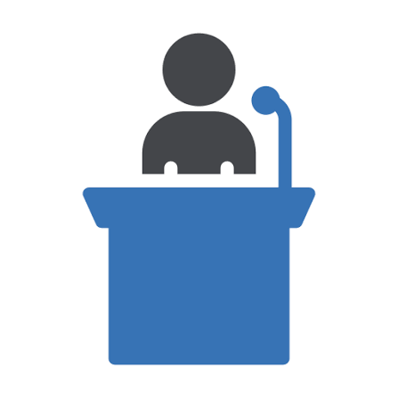 Presenter - Free communications icons