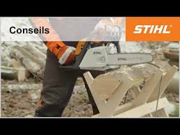 tutoriel tronconneuse n 8 couper du bois sur chevalet youtube