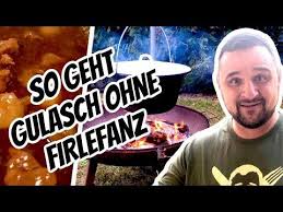 Kesselgulasch Aus Dem Hexenkessel So Einfach Machst Du Das Selbst Klaus Grillt Youtube Kesselgulasch Gulaschkessel Hexenkessel