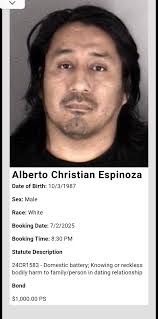 Justin Robert Huntington Date of Birth: 1/30/2007 Sex: Male Race: White  Booking Date: 7/2/2025 Booking Time: 10:30 Statute Description 24TR3573  Vehicle liability insurance required, Unknown circumstance Violating  Traffic Control Signal Bond $500.00