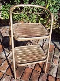 Variants exist with one, two or five legs and these various stools are referred to by some people as backless chairs. Vintage Metal Step Stool By Thevrose On Etsy 40 00 Metal Step Stool Metal Steps Stool