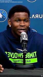 Anthony Edwards hates to be called Michael Jordan’s son. #anthonyedwards  #michaeljordan #aj #nba #basketball #fyp #usa #tiktok