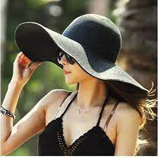 Summer Women S Foldable Wide Large Brim Beach Sun Hat Straw Beach Cap For Ladies Elegant Hats Girls Va Top Hats For Women Women S Summer Fashion Hats For Women