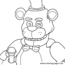 Five Nights At Freddy S Colorear
