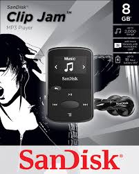 Add even more music via the microsd™ card slot4 for up to 18 hours2 of big. Sandisk Sansa Clip Jam Mp3 Player 8gb Black