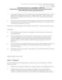 Business Partnership Project Agreement How To Create A Business Partnership Project Agreement Download This Business Letter Example Templates Two S Company