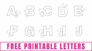 Letter cards, letter tiles, large outline letters, dot marker letters, alphabet charts. Free Printable Letters And Alphabet Letters Freebie Finding Mom