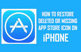 Crime and security icons monday july 19 2021. How To Restore Deleted Or Missing App Store Icon On Iphone