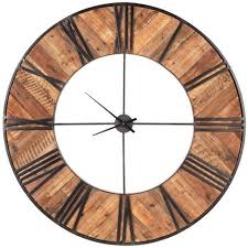 Wanduhr In Naturfarben Altholz Wanduhr Holz