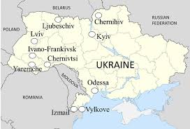 Map of ukraine euro 2012 cities and places to see in the ukraine. Map Of The Ukrainian Cities Towns And Villages Where Babushka Markets Download Scientific Diagram